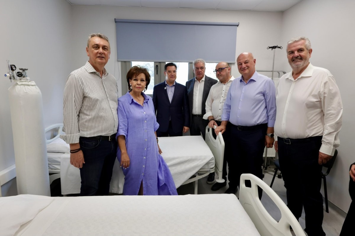 Στα εγκαίνια του ΚΥ Σοφάδων ο Άδωνις Γεωργιάδης